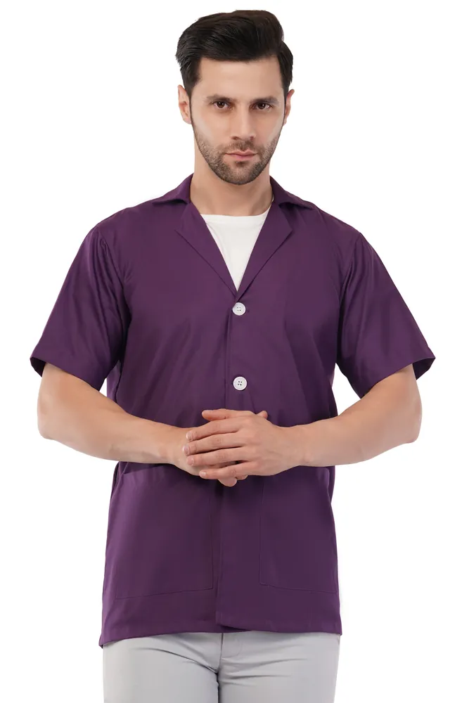 Mens Half Sleeve Apron Spectrum